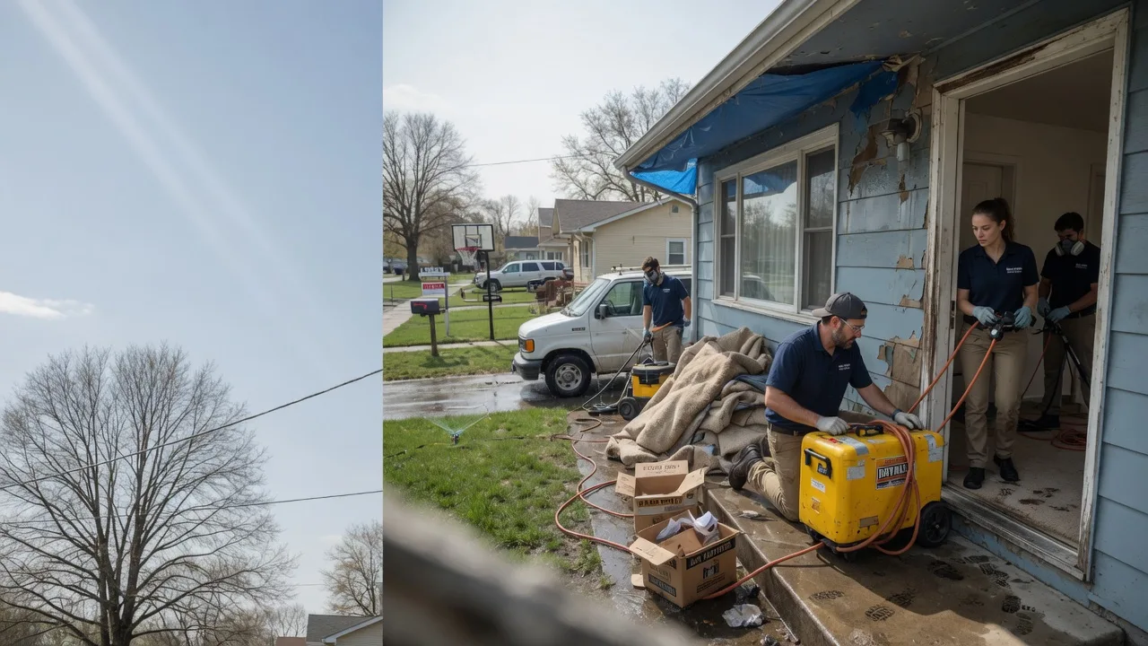 Basement Flood Cleanup in Lindenwood, IL near me